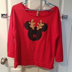 Christmas disney top/sweater